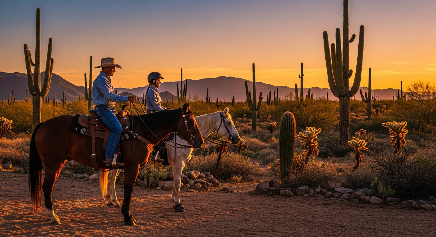 Horseback riding lessons